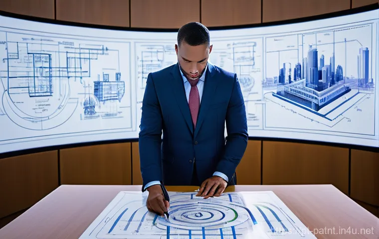 변리사와 기술 경영 - **Prompt for "The Spark of Genius and Protection":**
"A diverse individual, appearing to be in t... 변리사와 기술 경영 - **Prompt for "The Spark of Genius and Protection":**
"A diverse individual, appearing to be in t...