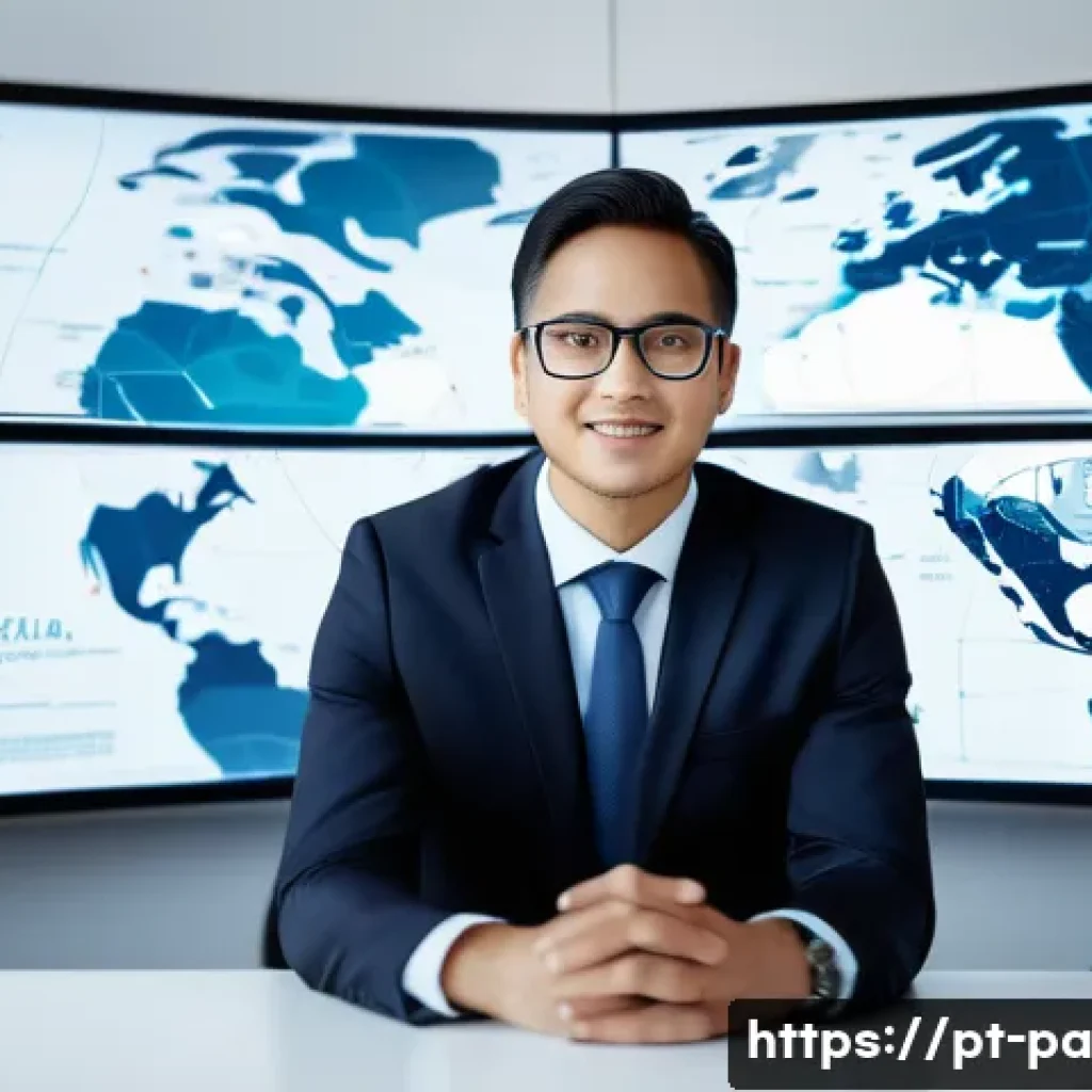 변리사와 국제 분쟁 해결 - A professional international intellectual property lawyer in a modern office setting, surrounded by ...